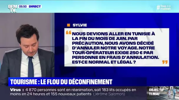 Nous avons annulé notre voyage par précaution et le tour-opérateur exige des frais d'annulation