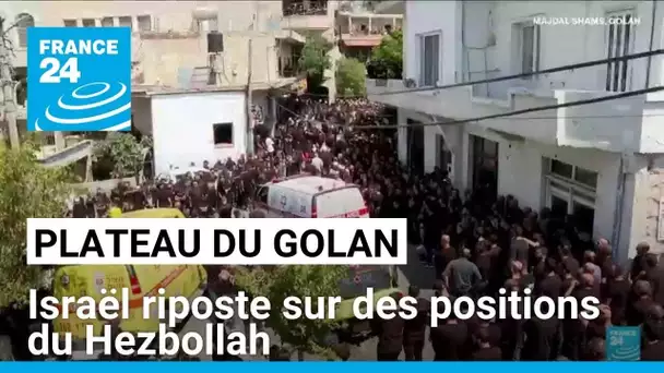 Israël commence sa riposte au tir de roquette lancé depuis le Liban sur le plateau du Golan