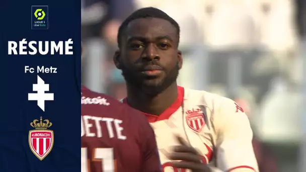 FC METZ - AS MONACO (1 - 2) - Résumé - (FCM - ASM) / 2021-2022