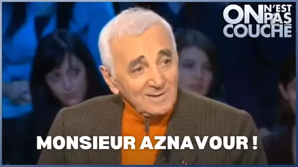 Charles Aznavour, une star internationale ! 😎 - On n'est pas couché 13 décembre 2008