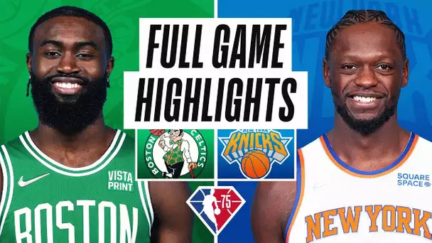 CELTICS at KNICKS | FULL GAME HIGHLIGHTS | October 20, 2021