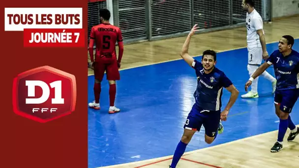 D1 futsal, Journée 7 : Tous les buts