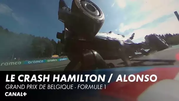 L'incident Alonso / Hamilton en version 360 - Grand Prix de Belgique - F1