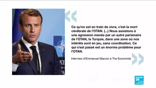 L'OTAN en état de "mort cérébrale" : Washington et Berlin déplorent les propos de Macron