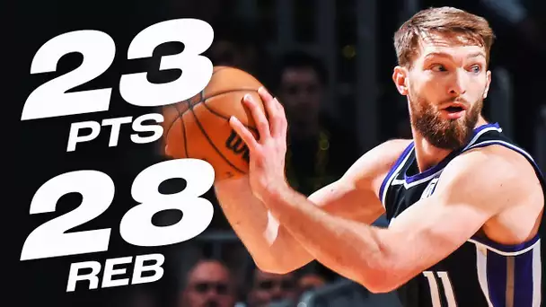 Domantas Sabonis' CAREER-HIGH 28 RBS & DOUBLE-DOUBLE! | January 10, 2025