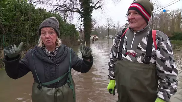 Inondations dans le Montreuillois.