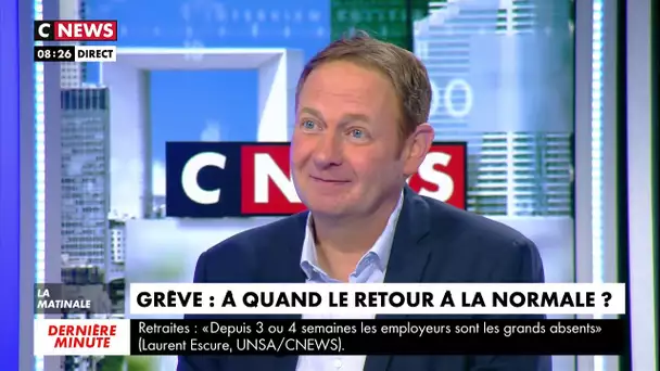 Laurent Escure : « J’espère un retour à la normale dans les prochains jours »