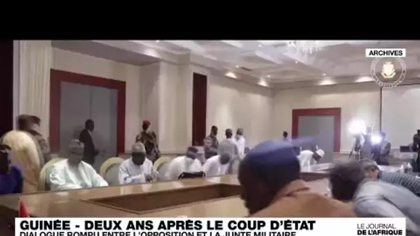 Deux ans après le coup d'état en Guinée, le dialogue rompu entre la junte et l'opposition