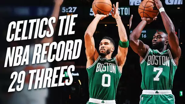 The Boston Celtics TIE Single Game 3-POINT RECORD! 29 Made Threes! | October 22, 2024