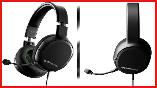 SteelSeries Arctis 1 Wired Gaming Headset – Detachable ClearCast Microphone – Lightweight Steel