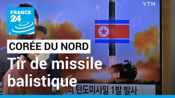 La Corée du Nord a tiré un missile balistique intercontinental • FRANCE 24