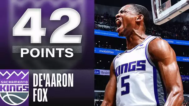 De'Aaron Fox Scores CLUTCH 42 Points In Kings OT W! | February 24, 2023