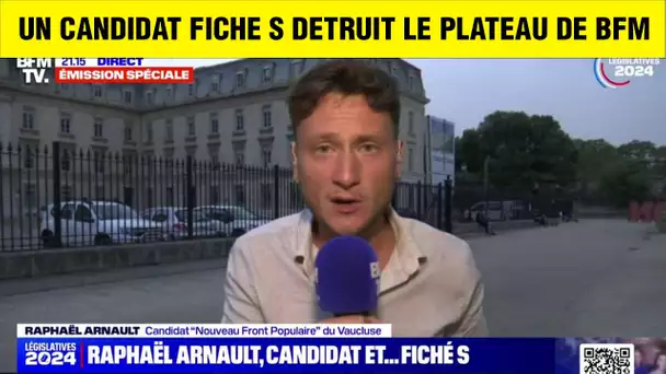 CE CANDIDAT FICHE S DETRUIT LES JOURNALISTE DE BFM (et ça fait plaisir)