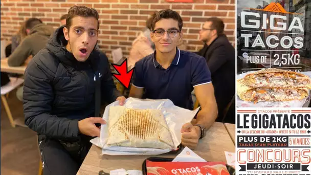 DEFI : FINIR LE GIGATACOS AVEC UN ABONNÉ ! (version triche) 😱🍟