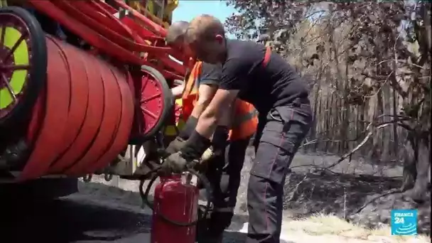 Incendies en Gironde : "Il faudra des semaines pour qu'ils soient considérés totalement éteints"