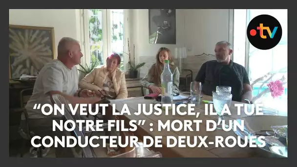 "On veut la justice, il a tué notre fils" : mort d'un motard, le témoignage de ses parents