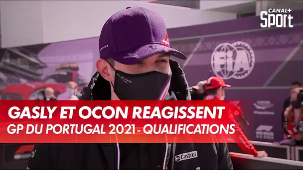 Les réactions de Gasly et d'Ocon après les qualifications