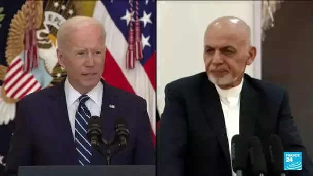 Joe Biden reçoit Ashraf Ghani pour évoquer le retrait américain en Afghanistan