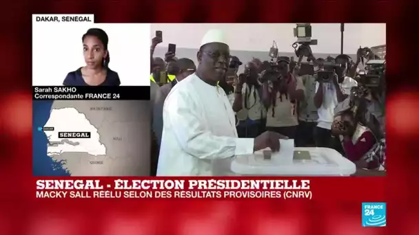 URGENT - Macky Sall réélu au premier tour de l&#039;élection présidentielle au SÉNÉGAL