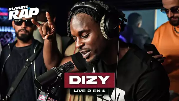 Dizy - Live 2 en 1 #PlanèteRap