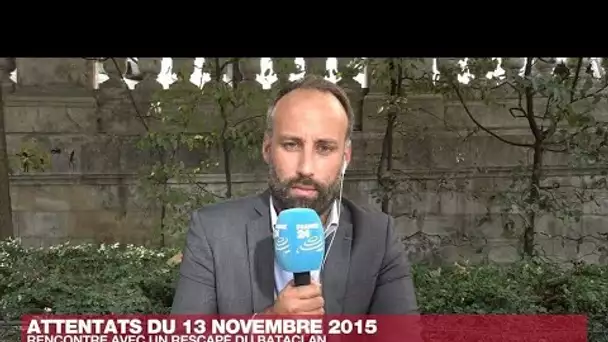 Arthur Dénouveaux, rescapé du Bataclan : "J'essaie de ne pas avoir d'attentes vis-vis des accus...