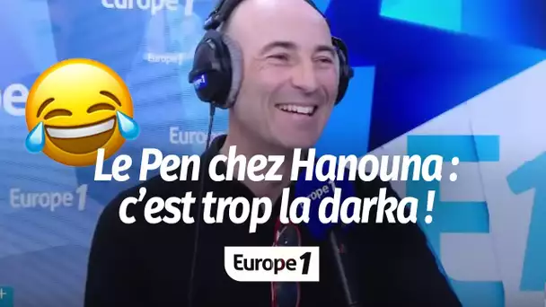 JEAN-MARIE LE PEN INVITÉ CHEZ HANOUNA : "TROP LA DARKA !" (CANTELOUP)