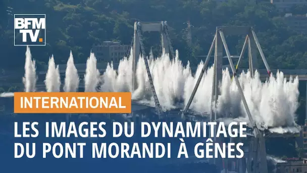 Les derniers piliers du pont Morandi à Gênes ont été dynamités