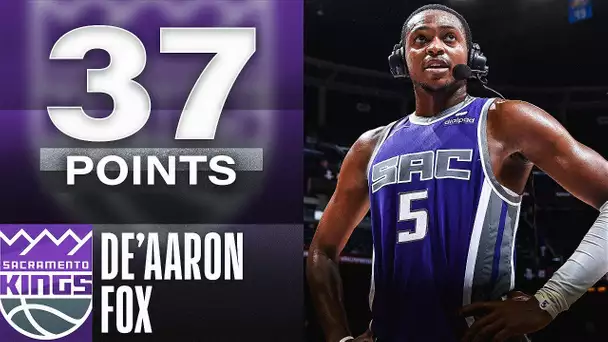 De'Aaron Fox Drops 37 PTS & CALLS GAME 🔥