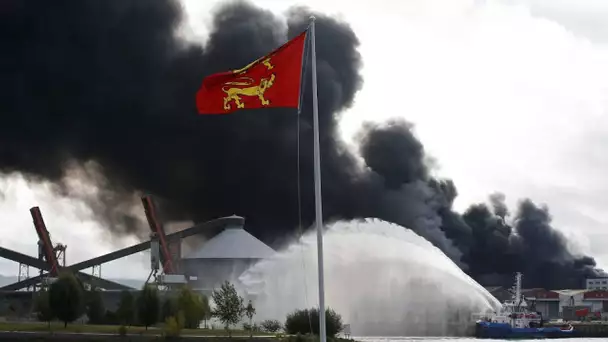 Incendie dans une usine classée Seveso de Rouen