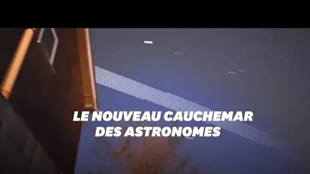 La pollution lumineuse des satellites, nouvelle bête noire des astronomes