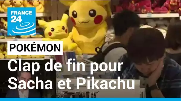 Fin de la série "Pokémon" : clap de fin pour Sacha et Pikachu • FRANCE 24