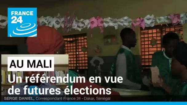 Référendum au Mali en vue de futures élections • FRANCE 24