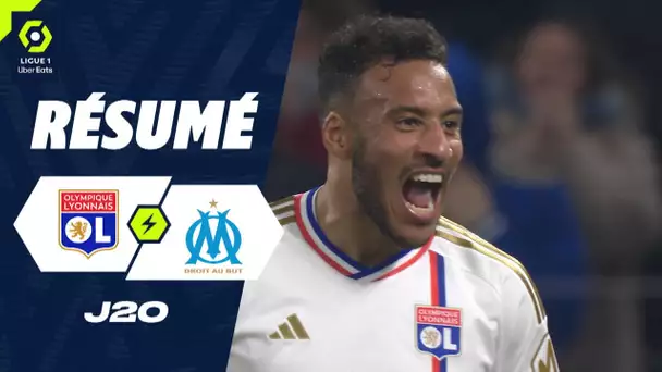 OLYMPIQUE LYONNAIS - OLYMPIQUE DE MARSEILLE (1 - 0) - Résumé - (OL - OM) / 2023/2024