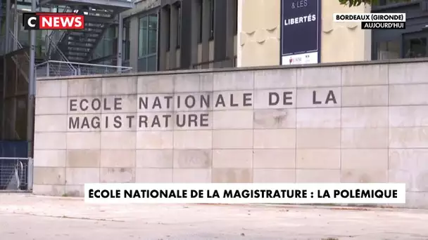 Ecole nationale de la magistrature : la polémique