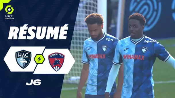 HAVRE AC - CLERMONT FOOT 63 (2 - 1) - Résumé - (HAC - CF63) / 2023-2024