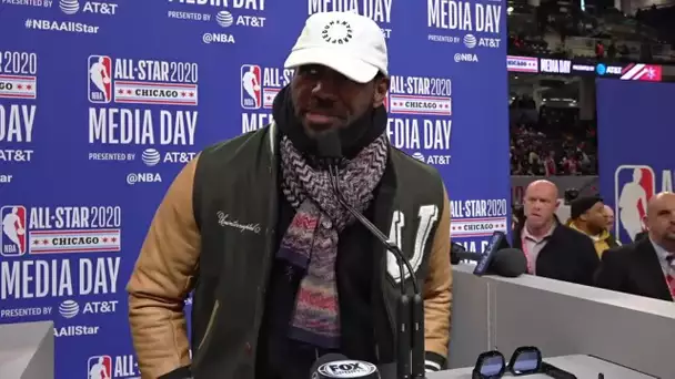 All-Star 2020 Captain LeBron James' Full Media Day Availability