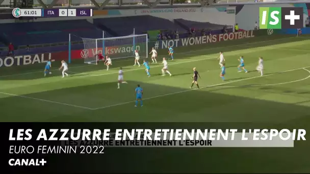 Encore de l'espoir pour les Italiennes - Euro Féminin 2022