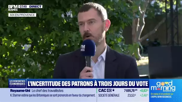 Olivier Nollent (SAP France) : L'incertitude des patrons à trois jours du vote