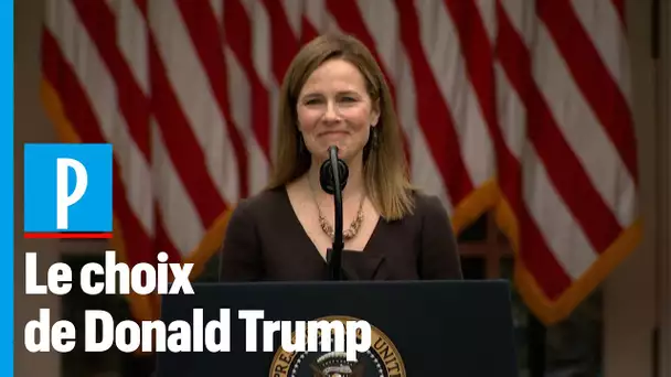 Trump nomme Amy Coney Barrett à la Cour suprême