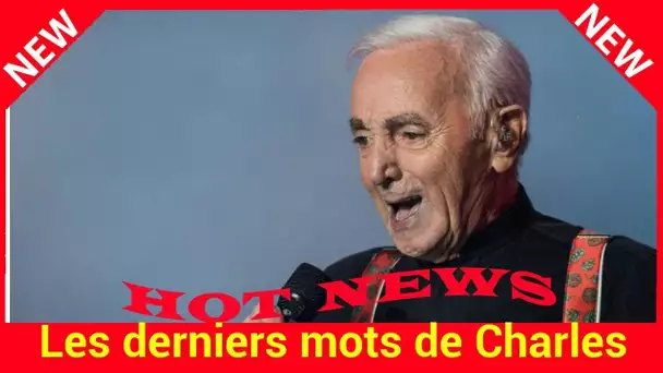 Les derniers mots de Charles Aznavour à son ami Michel LeebIls ont passé la dernière journée de