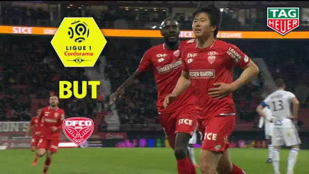 But Changhoon KWON (90' +4) / Dijon FCO - RC Strasbourg Alsace (2-1)  (DFCO-RCSA)/ 2018-19