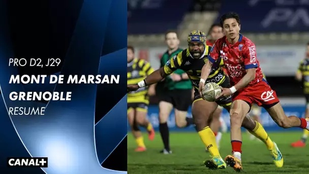 Résumé : Mont de Marsan / Grenoble - Pro D2 J29