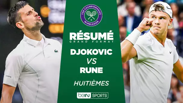 🎾 WIMBLEDON : Novak Djokovic VS Holger Rune, le SERBE face à un public HOSTILE !