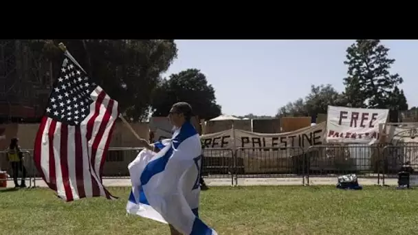 États-Unis : affrontements entre pro-palestiniens et pro-israéliens sur le campus d'UCLA