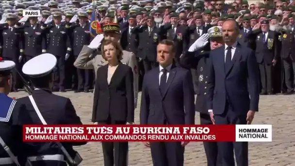 Hommage aux deux commandos : la Marseillaise retentit aux Invalides