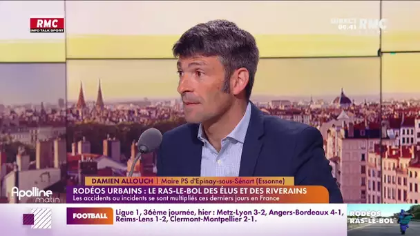 Rodéos urbains : "rien ne bouge", estime le maire PS d’Epinay-sous-Sénart, Damien Allouch