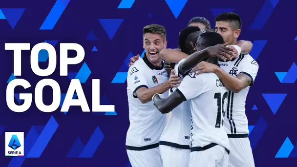 Emmanuel Gyasi's strike for Spezia! l Cagliari 2-2 Spezia | Serie A 2021/22