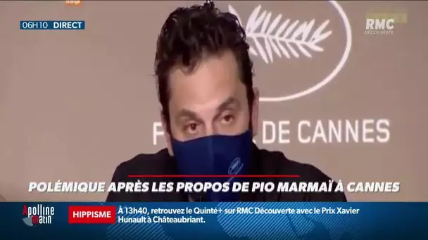 Cannes : des propos de Pio Marmaï polémiques à l'égard d'Emmanuel Macron