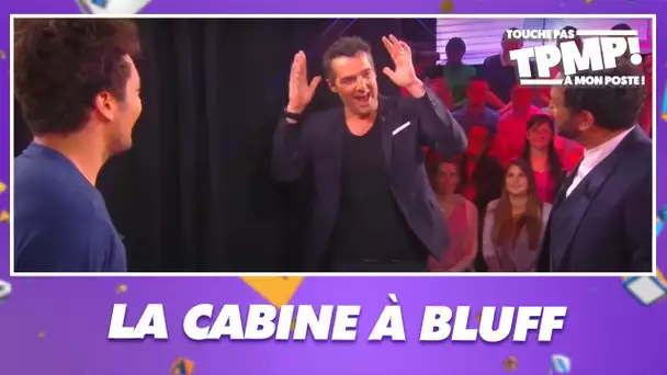 Gad Elmaleh, Kev Adams, Arnaud Ducret et Rayane Bensetti jouent à la cabine à bluff