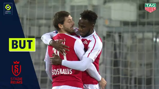 But Boulaye DIA (18' - STADE DE REIMS) FC GIRONDINS DE BORDEAUX - STADE DE REIMS (1-3) 20/21